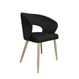 Krzesło welurowe AURA  Nowoczesne krzesło do salonu, jadalni i kuchni