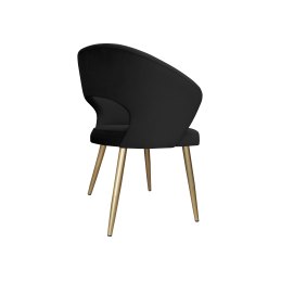Krzesło welurowe AURA  Nowoczesne krzesło do salonu, jadalni i kuchni