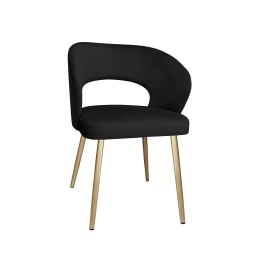 Krzesło welurowe AURA  Nowoczesne krzesło do salonu, jadalni i kuchni