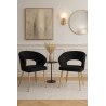 Krzesło welurowe AURA  Nowoczesne krzesło do salonu, jadalni i kuchni