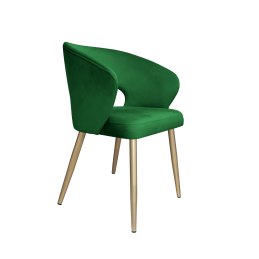 Krzesło welurowe AURA  Nowoczesne krzesło do salonu, jadalni i kuchni