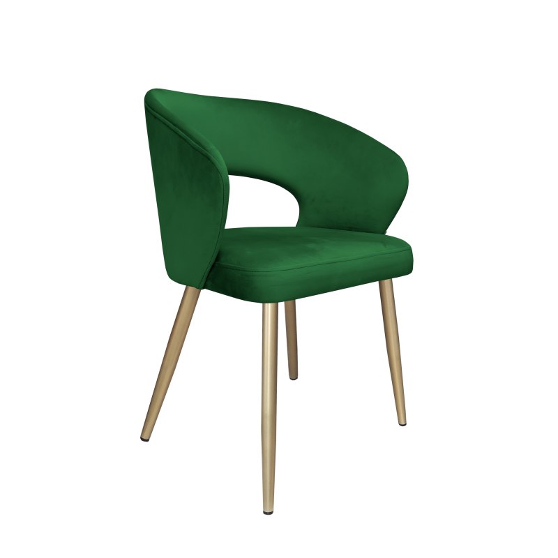 Krzesło welurowe AURA  Nowoczesne krzesło do salonu, jadalni i kuchni