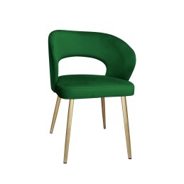Krzesło welurowe AURA  Nowoczesne krzesło do salonu, jadalni i kuchni