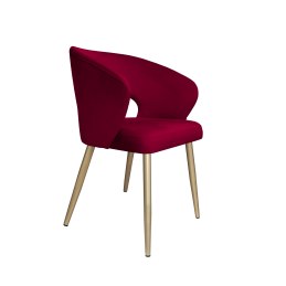 Krzesło welurowe AURA  Nowoczesne krzesło do salonu, jadalni i kuchni