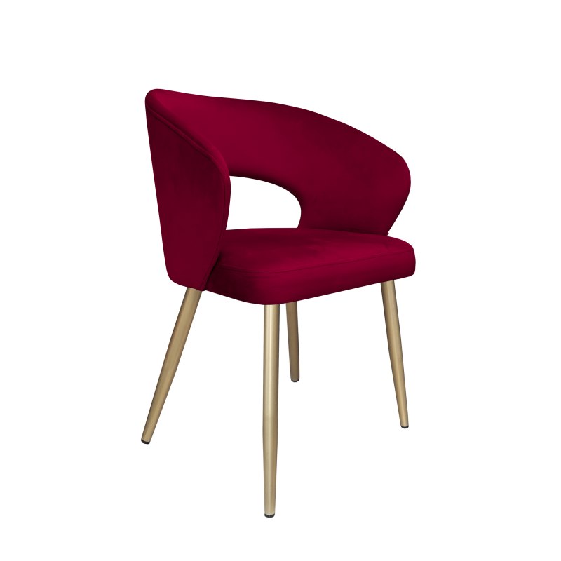 Krzesło welurowe AURA  Nowoczesne krzesło do salonu, jadalni i kuchni