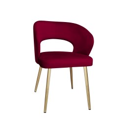 Krzesło welurowe AURA  Nowoczesne krzesło do salonu, jadalni i kuchni