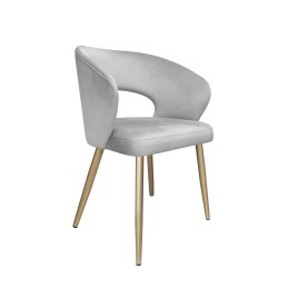Krzesło welurowe AURA  Nowoczesne krzesło do salonu, jadalni i kuchni