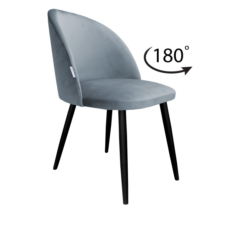 Krzesło Colin – noga metalowa, elegancja i wygoda