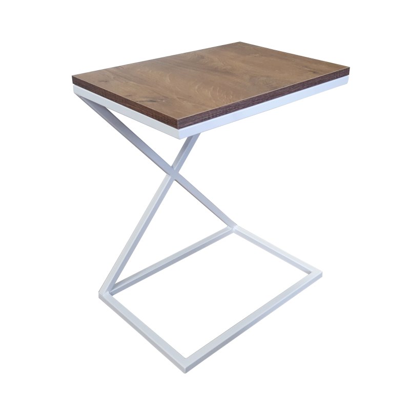 Stolik pomocniczy X Loft - metalowa podstawa