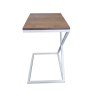 Stolik pomocniczy X Loft - metalowa podstawa