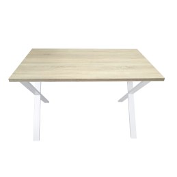 Stół Loft X 70x120 cm - metalowa podstawa, blat 28 mm
