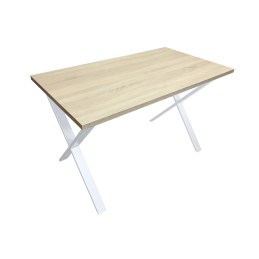 Stół Loft X 70x120 cm - metalowa podstawa, blat 28 mm