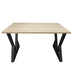 Stół 70/120/28 Loft V podstawa metalowa do salonu kuchni