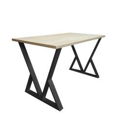 Stół 70/120/28 Loft V podstawa metalowa do salonu kuchni