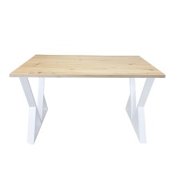 Stół 70/120/28 Loft V podstawa metalowa do salonu kuchni