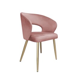 Krzesło welurowe AURA  Nowoczesne krzesło do salonu, jadalni i kuchni