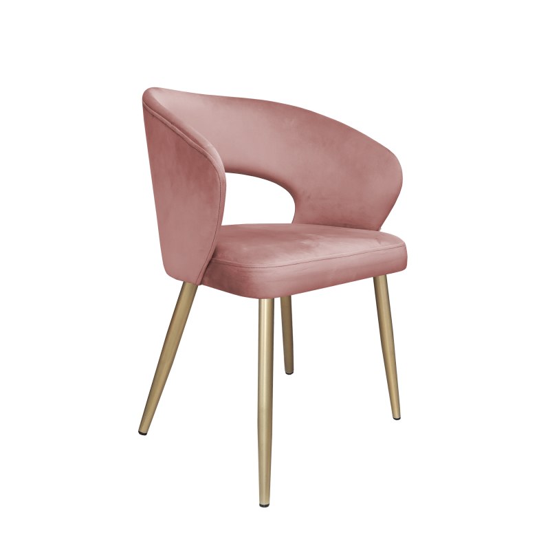 Krzesło welurowe AURA  Nowoczesne krzesło do salonu, jadalni i kuchni