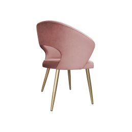 Krzesło welurowe AURA  Nowoczesne krzesło do salonu, jadalni i kuchni