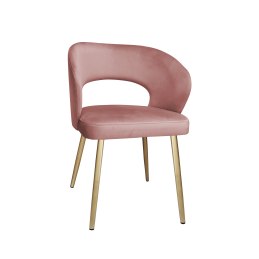 Krzesło welurowe AURA  Nowoczesne krzesło do salonu, jadalni i kuchni