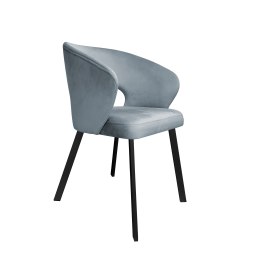Krzesło welurowe AURA  Nowoczesne krzesło do salonu, jadalni i kuchni