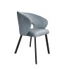 Krzesło welurowe AURA  Nowoczesne krzesło do salonu, jadalni i kuchni