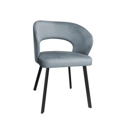 Krzesło welurowe AURA  Nowoczesne krzesło do salonu, jadalni i kuchni
