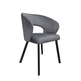 Krzesło welurowe AURA  Nowoczesne krzesło do salonu, jadalni i kuchni