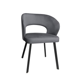 Krzesło welurowe AURA  Nowoczesne krzesło do salonu, jadalni i kuchni