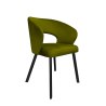 Krzesło welurowe AURA  Nowoczesne krzesło do salonu, jadalni i kuchni