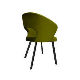 Krzesło welurowe AURA  Nowoczesne krzesło do salonu, jadalni i kuchni