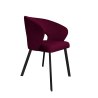 Krzesło welurowe AURA  Nowoczesne krzesło do salonu, jadalni i kuchni