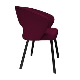 Krzesło welurowe AURA  Nowoczesne krzesło do salonu, jadalni i kuchni
