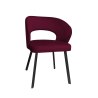 Krzesło welurowe AURA  Nowoczesne krzesło do salonu, jadalni i kuchni