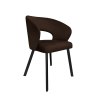 Krzesło welurowe AURA  Nowoczesne krzesło do salonu, jadalni i kuchni