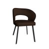Krzesło welurowe AURA  Nowoczesne krzesło do salonu, jadalni i kuchni