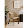 Krzesło welurowe AURA  Nowoczesne krzesło do salonu, jadalni i kuchni
