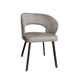 Krzesło welurowe AURA  Nowoczesne krzesło do salonu, jadalni i kuchni