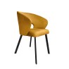 Krzesło welurowe AURA  Nowoczesne krzesło do salonu, jadalni i kuchni