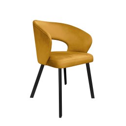 Krzesło welurowe AURA  Nowoczesne krzesło do salonu, jadalni i kuchni