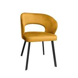 Krzesło welurowe AURA  Nowoczesne krzesło do salonu, jadalni i kuchni