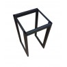 Taboret SOLID stołek loft 60cm róż indyjski