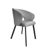Krzesło welurowe AURA  Nowoczesne krzesło do salonu, jadalni i kuchni