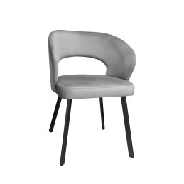 Krzesło welurowe AURA  Nowoczesne krzesło do salonu, jadalni i kuchni