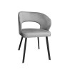 Krzesło welurowe AURA  Nowoczesne krzesło do salonu, jadalni i kuchni