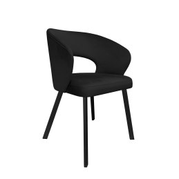 Krzesło welurowe AURA  Nowoczesne krzesło do salonu, jadalni i kuchni