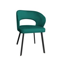 Krzesło welurowe AURA  Nowoczesne krzesło do salonu, jadalni i kuchni