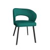 Krzesło welurowe AURA  Nowoczesne krzesło do salonu, jadalni i kuchni