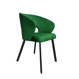 Krzesło welurowe AURA  Nowoczesne krzesło do salonu, jadalni i kuchni