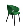Krzesło welurowe AURA  Nowoczesne krzesło do salonu, jadalni i kuchni