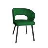 Krzesło welurowe AURA  Nowoczesne krzesło do salonu, jadalni i kuchni